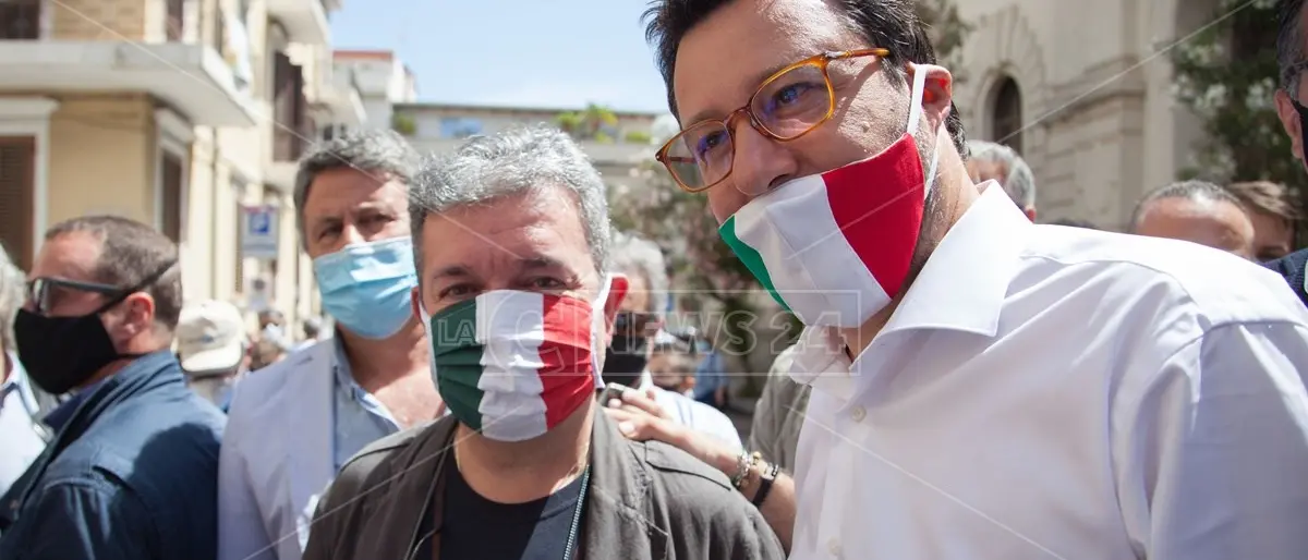 Vaccini e rilancio economico in Calabria: incontro tra Salvini e Spirlì