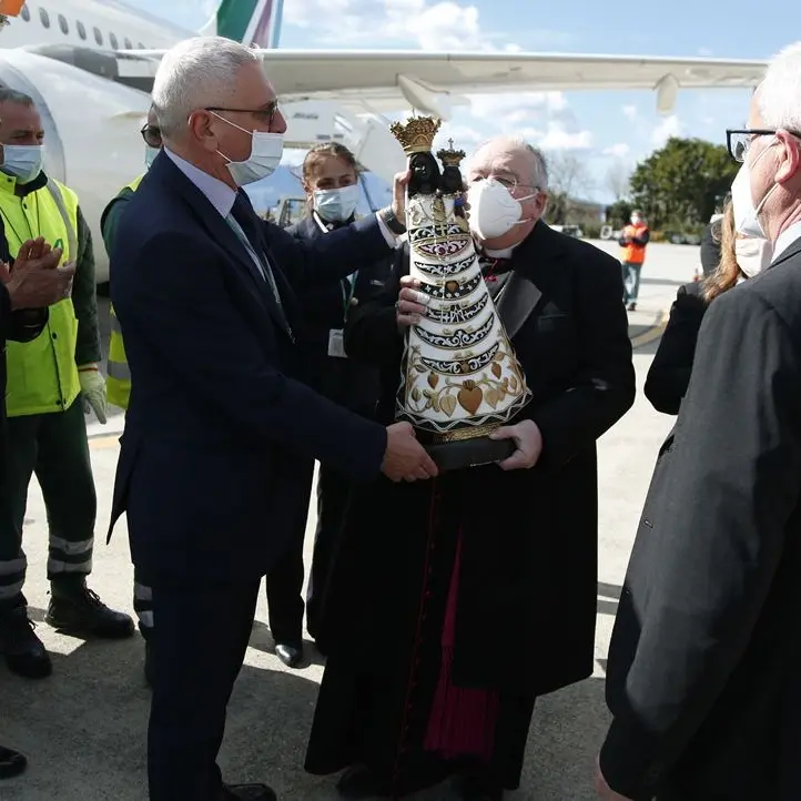 Arrivata a Reggio Calabria la statua della Madonna di Loreto