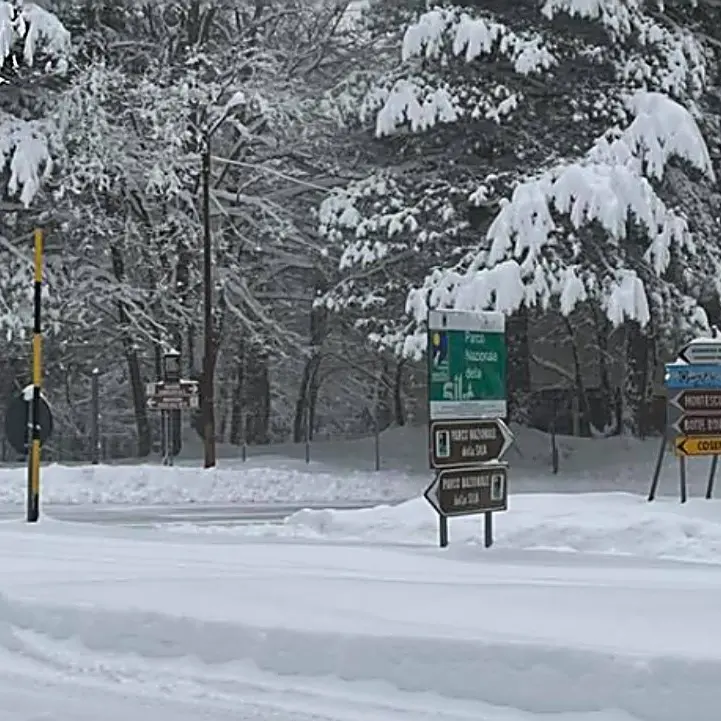 Ancora neve in Calabria, fiocchi sull’A2 e nell’area delle Serre