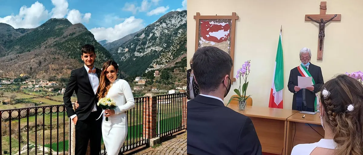 La favola di Marcos, calciatore senza lavoro: si sposa grazie alla sua squadra calabrese