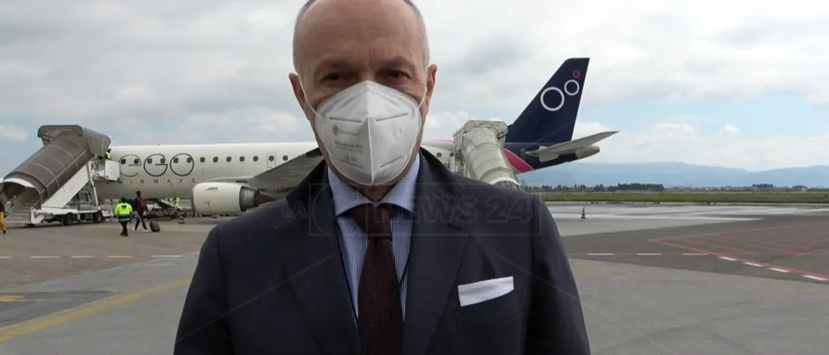 Aerostazione Lamezia, De Metrio (Sacal): «Il piano industriale c'è, ora tocca alla Regione»