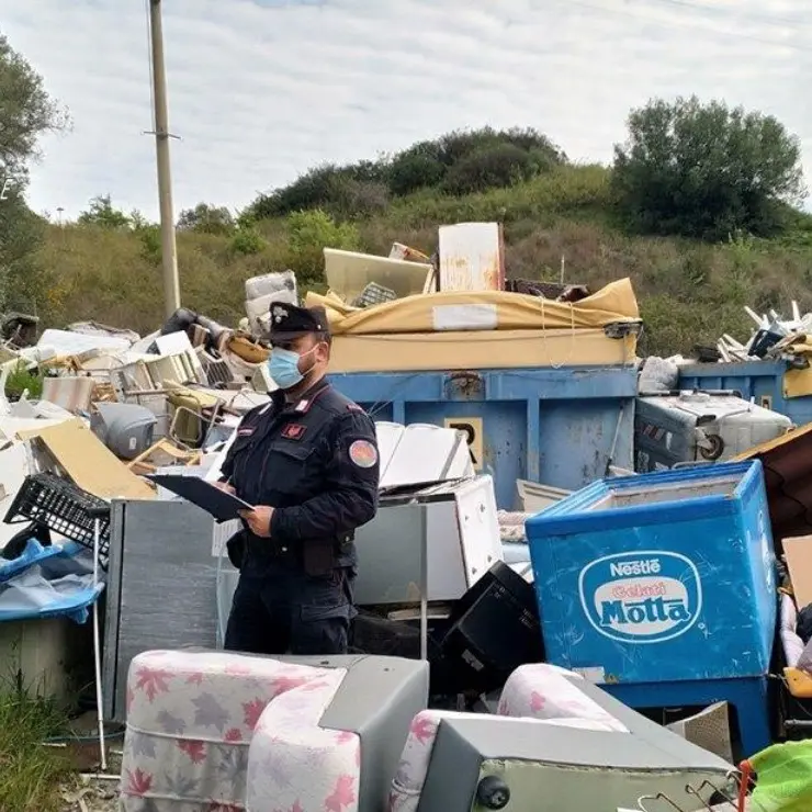 Sibaritide, sequestrato il centro di raccolta rifiuti comunale di Calopezzati