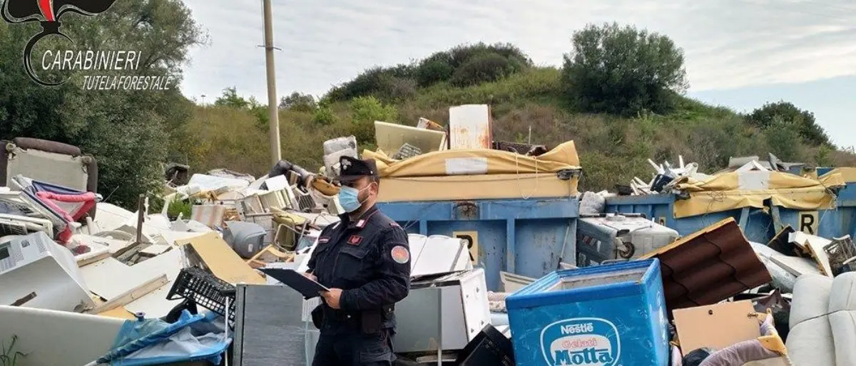 Sibaritide, sequestrato il centro di raccolta rifiuti comunale di Calopezzati