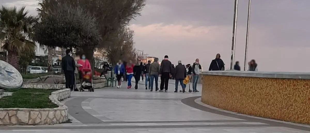 Covid, a Catanzaro lungomare e pinete chiuse fino a lunedì