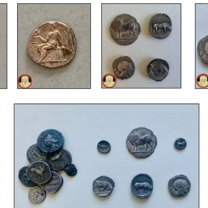 Consegnate al parco archeologico di Sibari antiche monete vendute illegalmente su internet