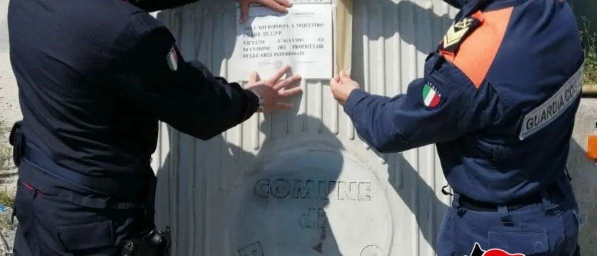 Rosarno, sversamento illecito di rifiuti: sequestrata area demaniale marittima