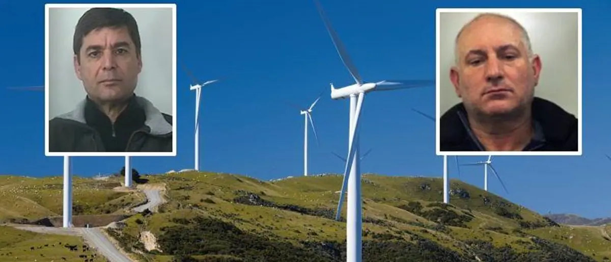 Le mani della 'ndrangheta sull'eolico: quattro condanne e un'assoluzione