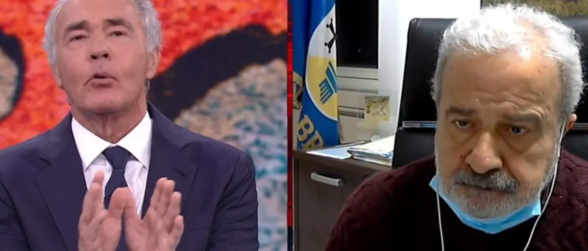 Longo come Cotticelli, va da Giletti e si copre di ridicolo: «Ho vaccinato il mio staff, è giusto»