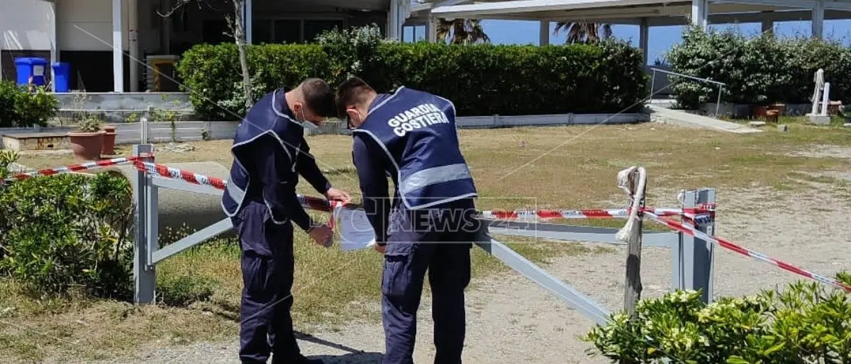 Corigliano Rossano, abuso edilizio: sequestrato lo storico lido il Baffo Bianco