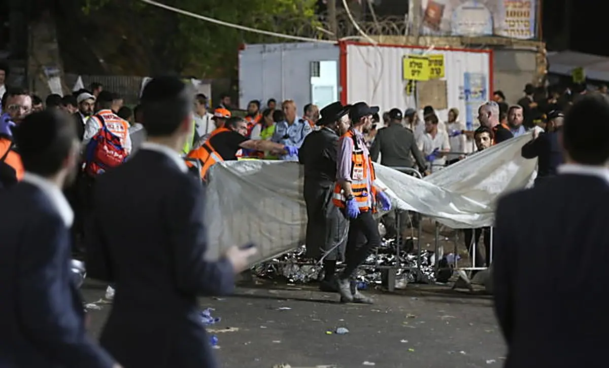 Israele, calca durante un evento religioso sul monte Meron: 44 morti e 65 feriti