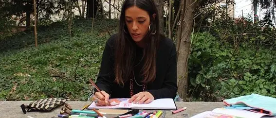 Il mondo d’arte di Cecilia: «Un incidente mi ha cambiato la vita e io l’ho dipinta a colori»