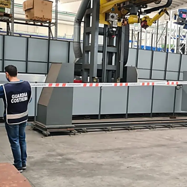 Lamezia, sequestrato uno stabilimento industriale: 4 persone denunciate per reati ambientali