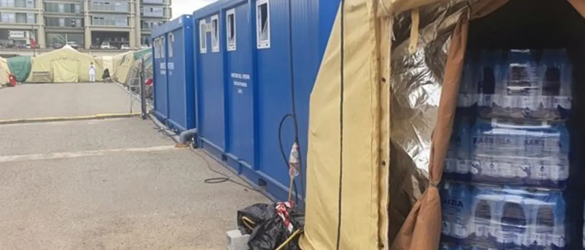 Cosenza, donata fornitura di Acqua Fabrizia al centro vaccini di Vaglio Lise