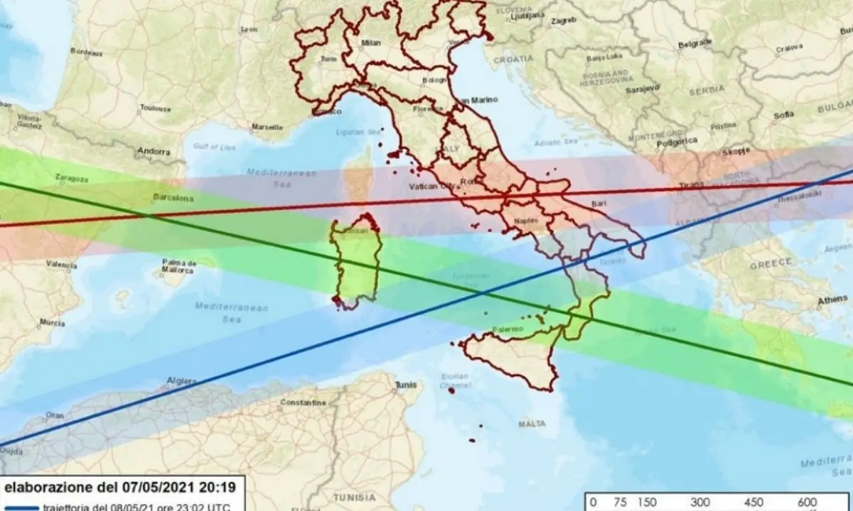 Calabria sulla traiettoria del razzo cinese: ecco dove passerà e perché è fuori controllo