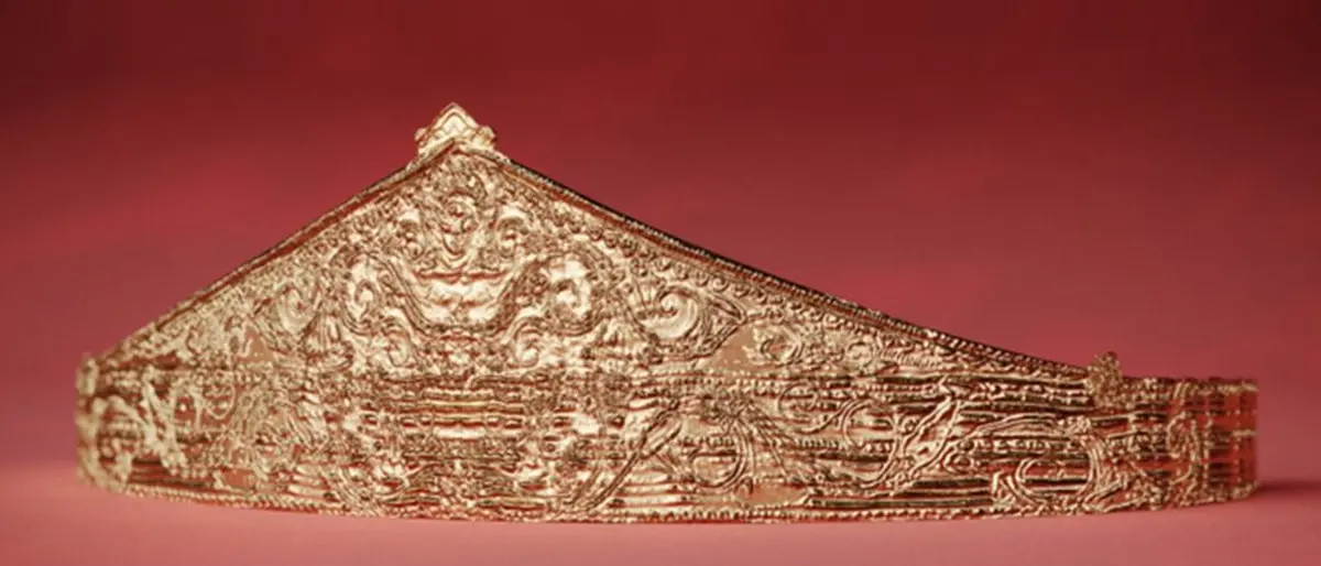 Il diadema del tesoro di Sant'Eufemia rinasce in 3D nel lavoro di tre ricercatori