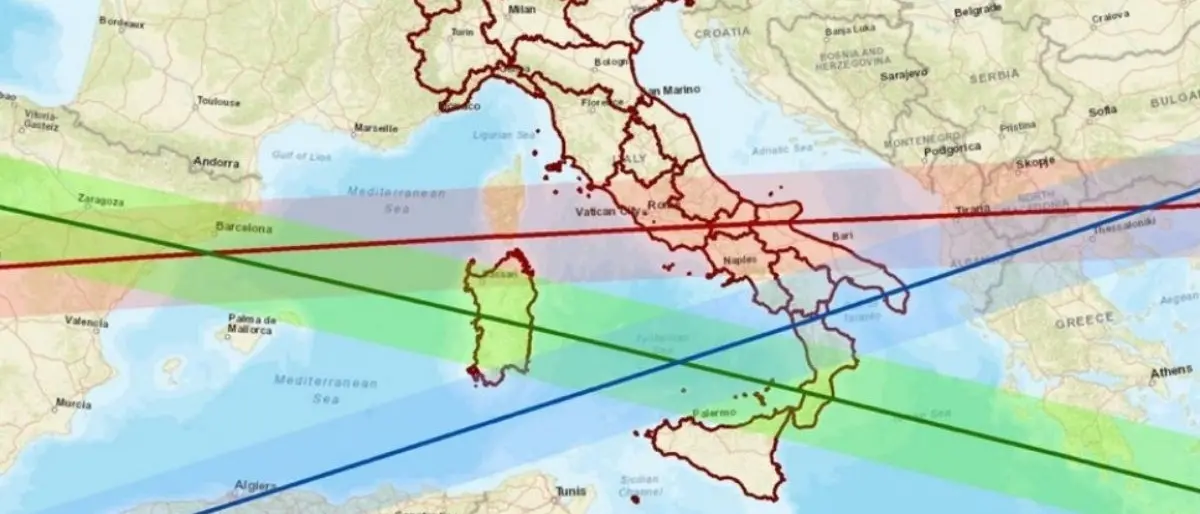 Calabria in allerta per il razzo cinese in caduta, sindaci e Prefetture: «State a casa»