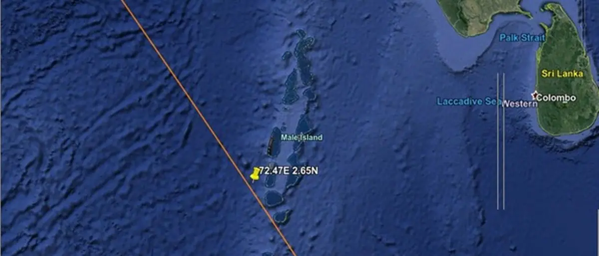 Razzo cinese caduto nell'Oceano indiano, nessun frammento sull'Italia