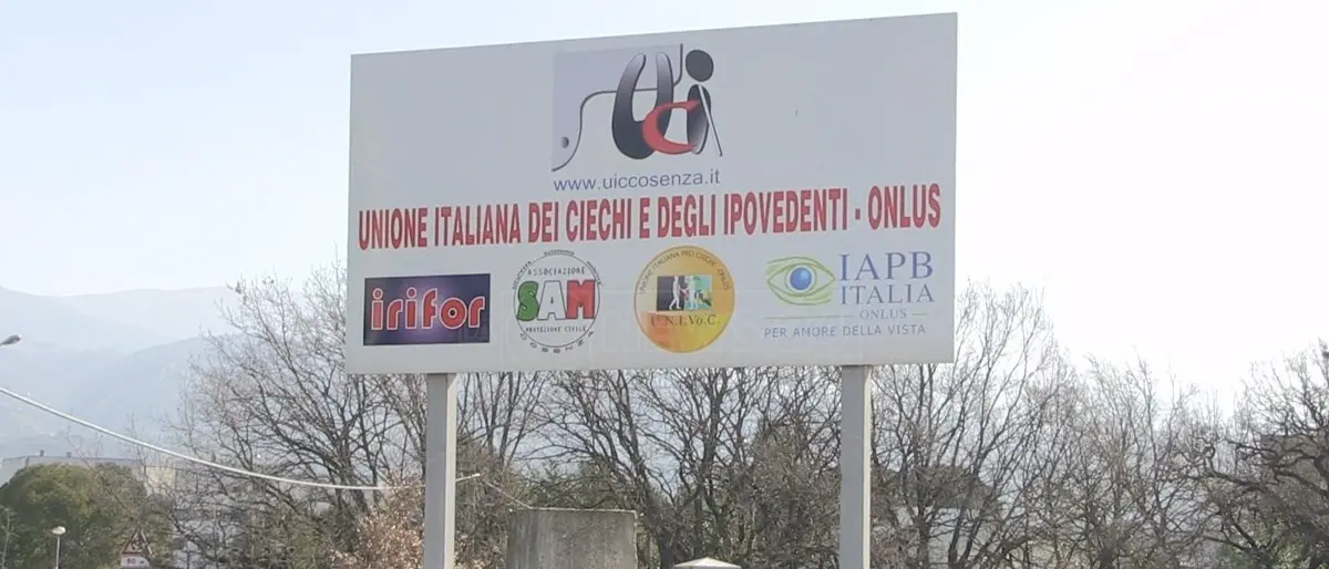 Rende, la sede dell'Unione ciechi destinata a centro vaccinale