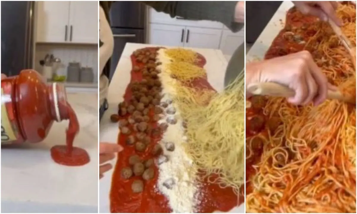 Spaghetti da schifo, il tutorial diventa virale: «In Italia la pasta si fa così»