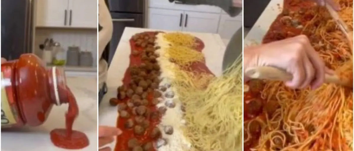 Spaghetti da schifo, il tutorial diventa virale: «In Italia la pasta si fa così»