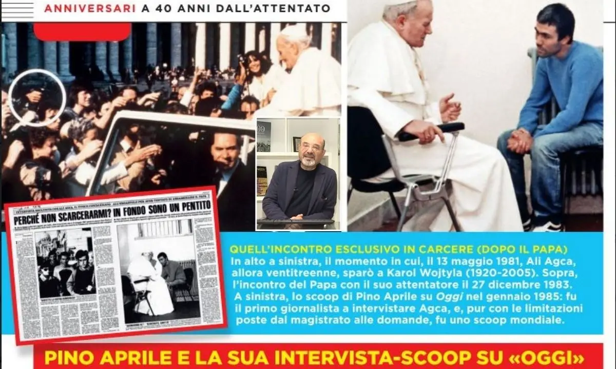 A 40 anni dall’intervista di Pino Aprile ad Alì Agca i misteri più inquietanti resistono