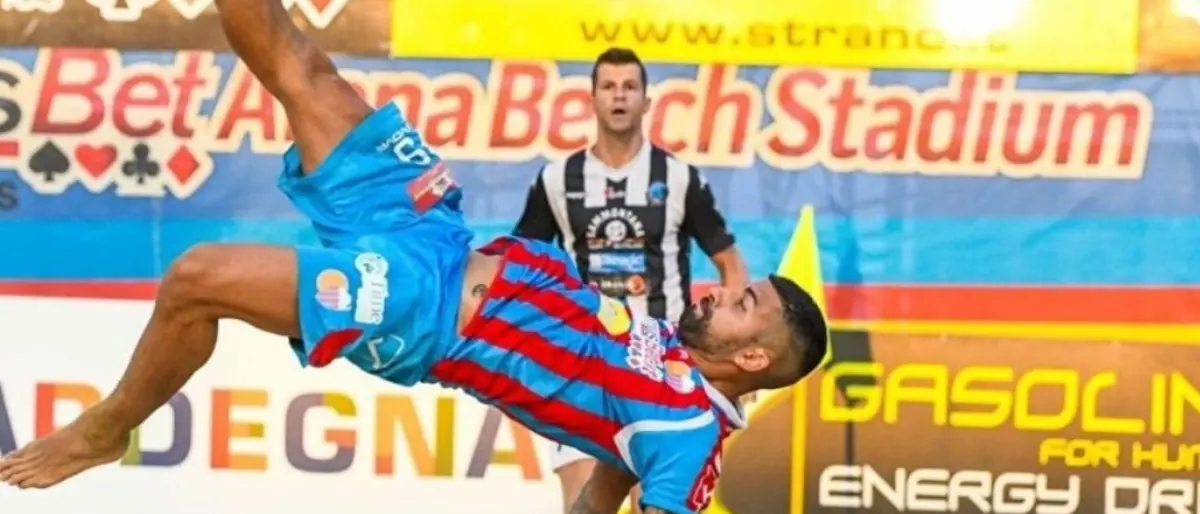 Beach Soccer, il bomber calabrese Zurlo (ri)firma con il Catania nella stagione della ripartenza