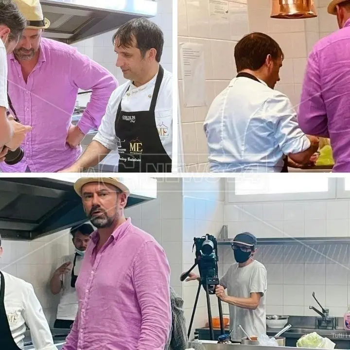 Pizzo, i piatti dello chef Romano in un programma tv in Repubblica Ceca