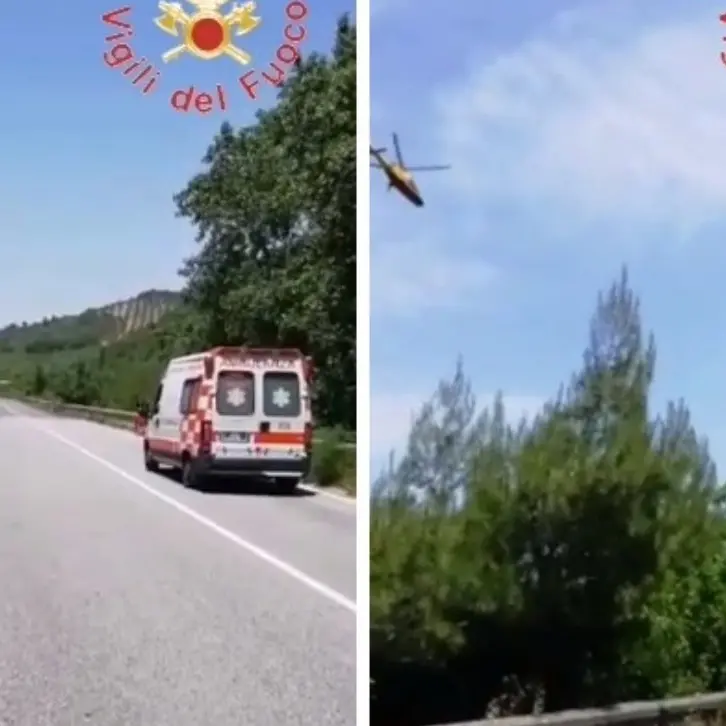Borgia: cade da un muretto alto 4 metri, anziana trasferita in ospedale con elisoccorso