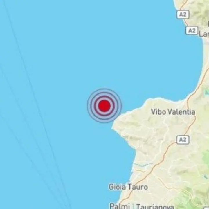 Terremoto, scossa di magnitudo 3.2 al largo della costa vibonese: non ci sono danni