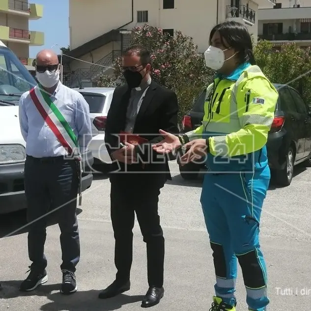 Soverato, l’associazione Misericordia ha un nuovo mezzo per il trasporto di disabili e dializzati