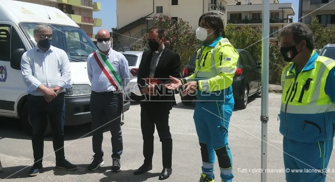 Soverato, l’associazione Misericordia ha un nuovo mezzo per il trasporto di disabili e dializzati