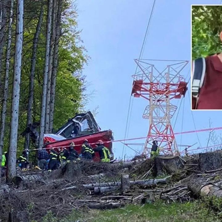 Funivia Stresa, operatore tv calabrese muore dopo un malore mentre documenta la tragedia