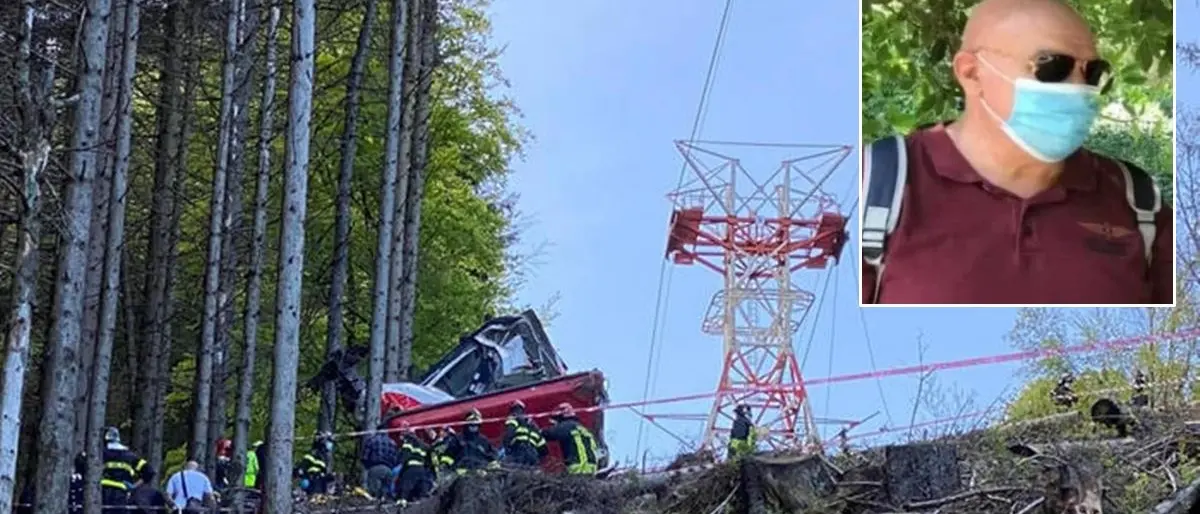 Funivia Stresa, operatore tv calabrese muore dopo un malore mentre documenta la tragedia