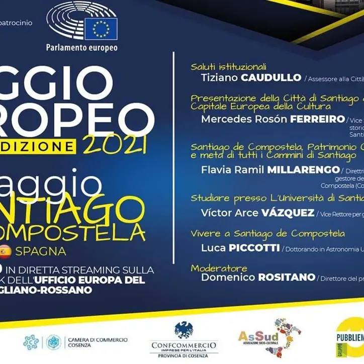 Continua il Maggio europeo: oggi tappa a Santiago de Compostela