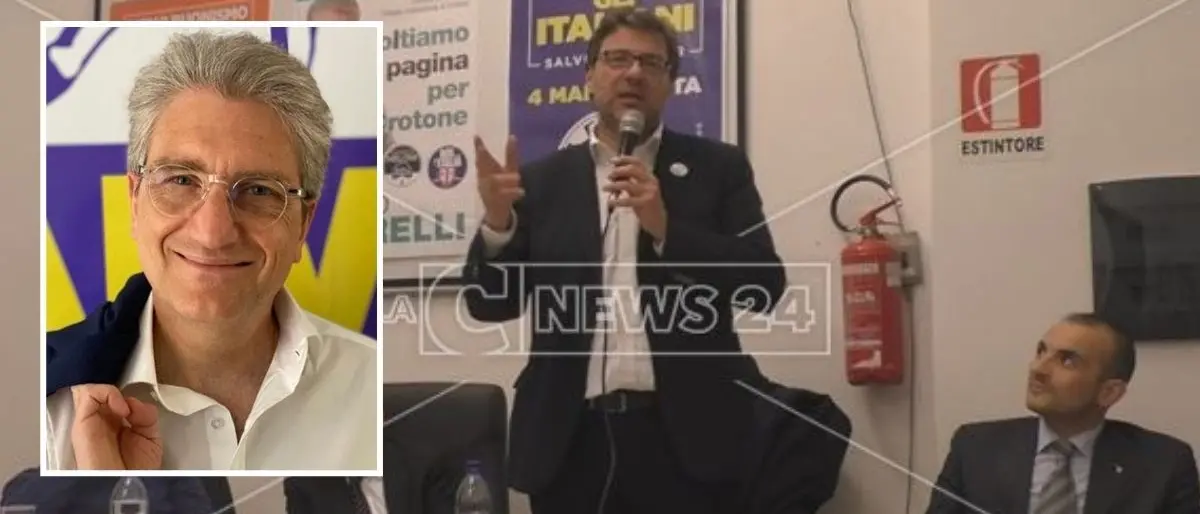 A Crotone lo sgambetto di Salvini a Giorgetti: espulso dalla Lega l’ex segretario Cerrelli