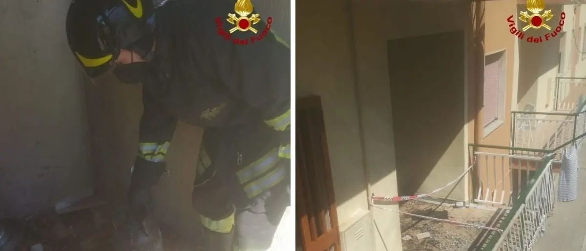 Crotone, appartamento in fiamme dopo lo scoppio di una bombola: ustionata una 70enne