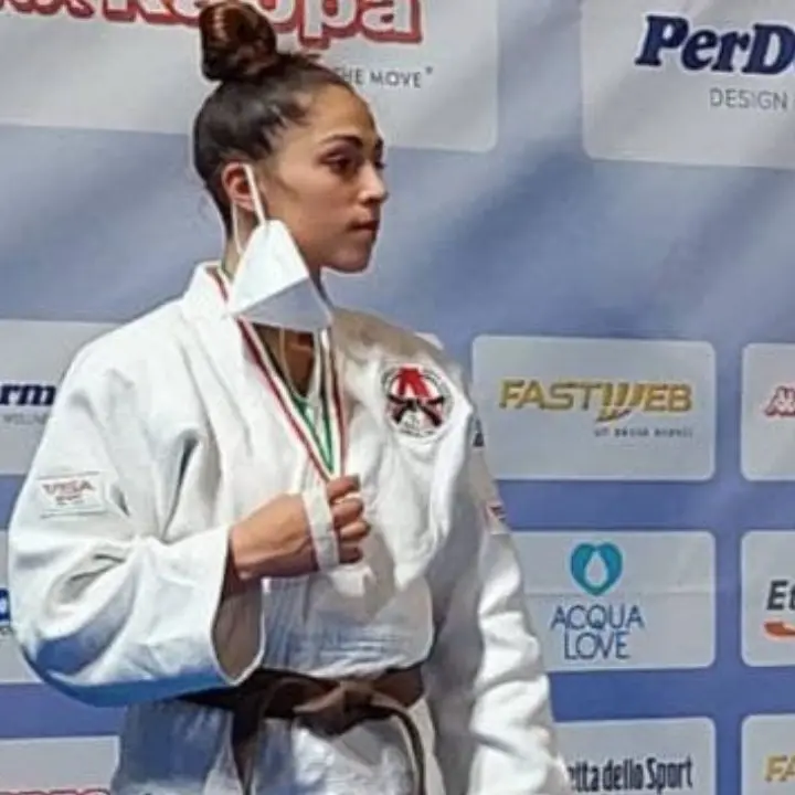 Judo, campionati italiani cadette: argento per la calabrese Chiara Castiello