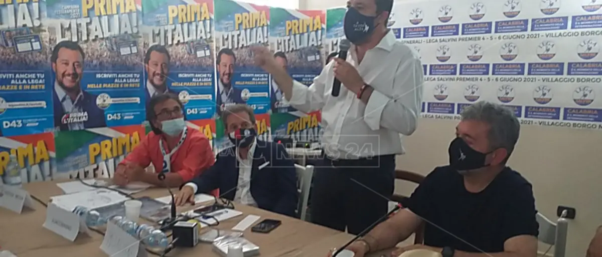 Elezioni Calabria, Salvini deve tenere buoni i suoi e incontra Spirlì e Saccomanno