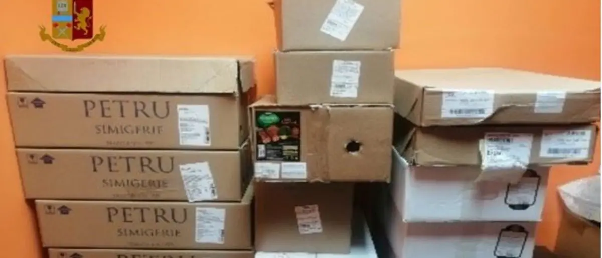 Prodotti surgelati trasportati a temperature troppo alte, sequestrati 117 kg di carne e pesce nel Vibonese
