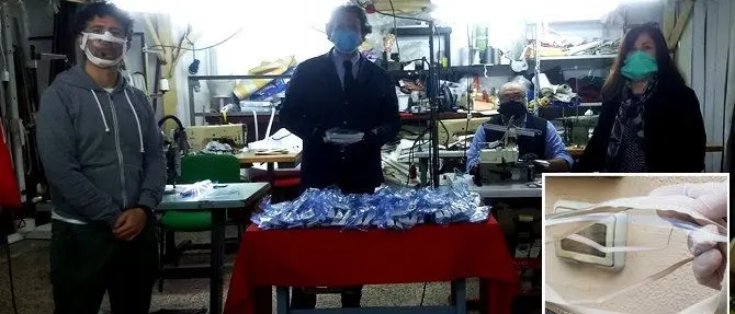 Lamezia, mascherine trasparenti per permettere ai sordi la lettura del labiale