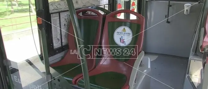 Fase 2: a Cosenza sui bus Amaco posti ridotti, mascherine e amuchina
