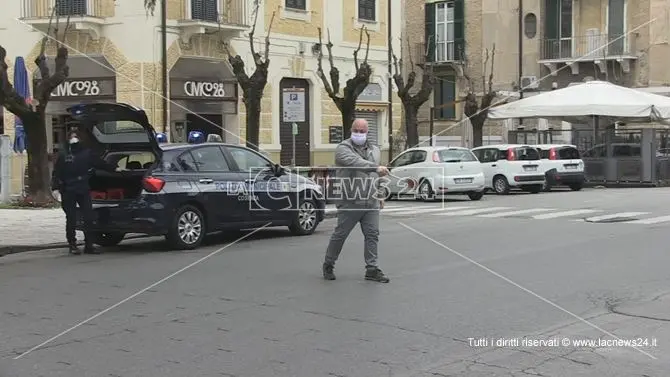 Coronavirus, a Cosenza quasi 6mila controlli della municipale ma poche multe