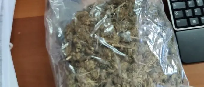 Crotone, beccato in giro con mezzo chilo di marijuana: arrestato