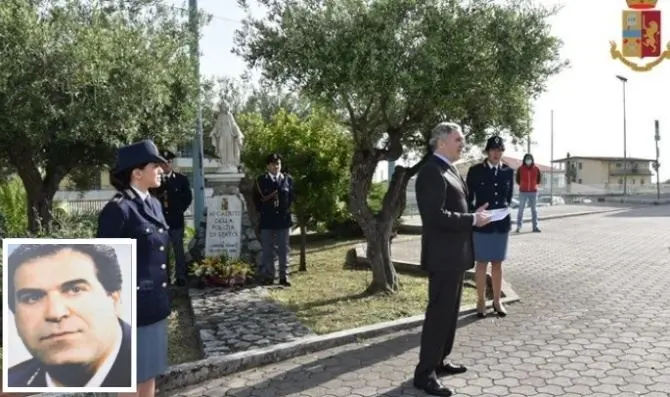 Lamezia omaggia il vice sovrintendente di Polizia Caligiuri ucciso 24 anni fa