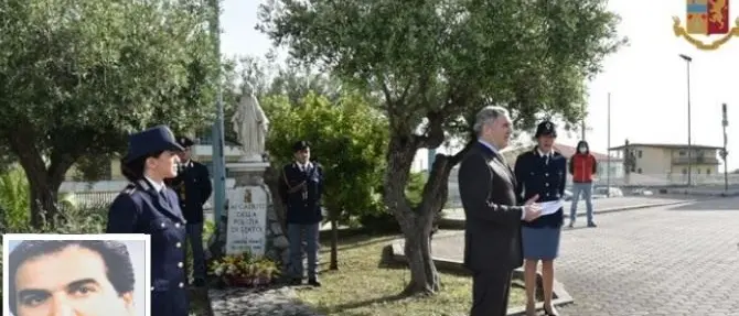 Lamezia omaggia il vice sovrintendente di Polizia Caligiuri ucciso 24 anni fa