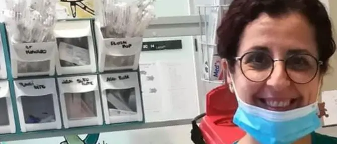 Enza, l'infermiera partita da Borgia in prima linea nella lotta al coronavirus