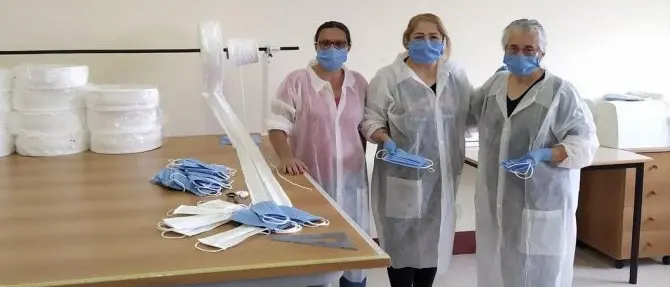 Castrovillari, detenute creano mascherine da distribuire gratis