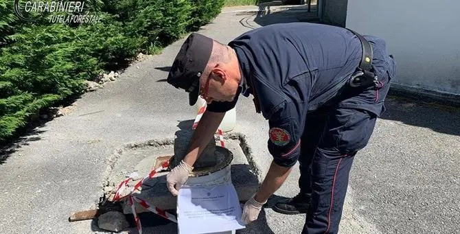 Gli scarichi abusivi che minacciano la bandiera blu di San Nicola Arcella