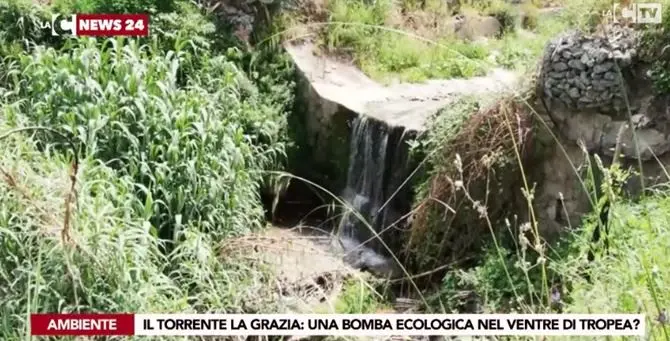 Le ombre sul torrente La Grazia, una bomba ecologica a Tropea?