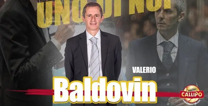 Volley Tonno Callipo, è ufficiale: Valerio Baldovin è il nuovo allenatore